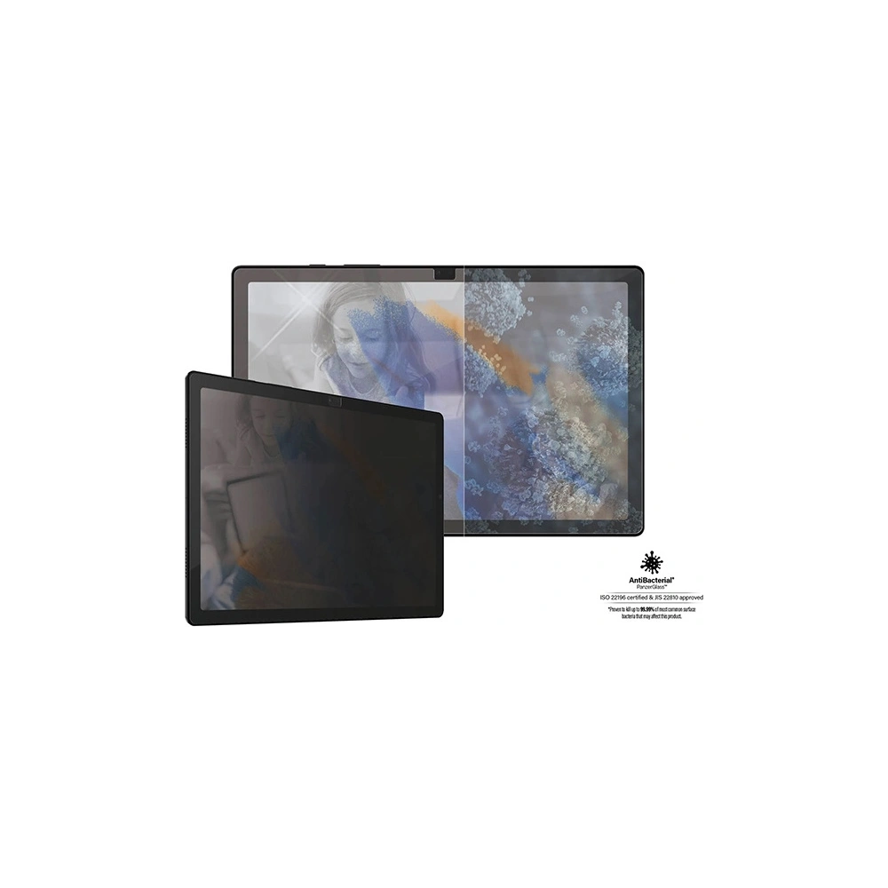 Szkło PanzerGlass E2E Anti-Glare Samsung Galaxy Tab A8 Antibacterial Case Friendly