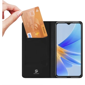 Etui Dux Ducis Skin Pro Oppo A17 negru