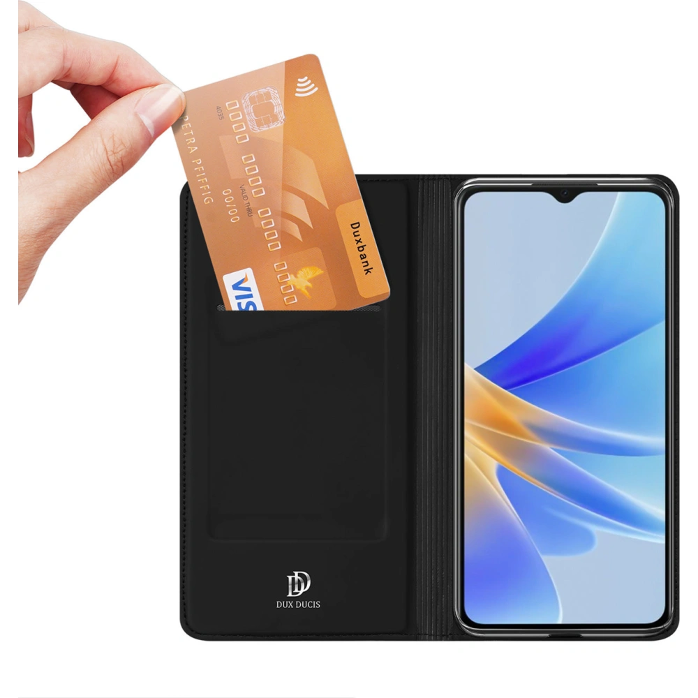 Etui Dux Ducis Skin Pro Oppo A17 czarne