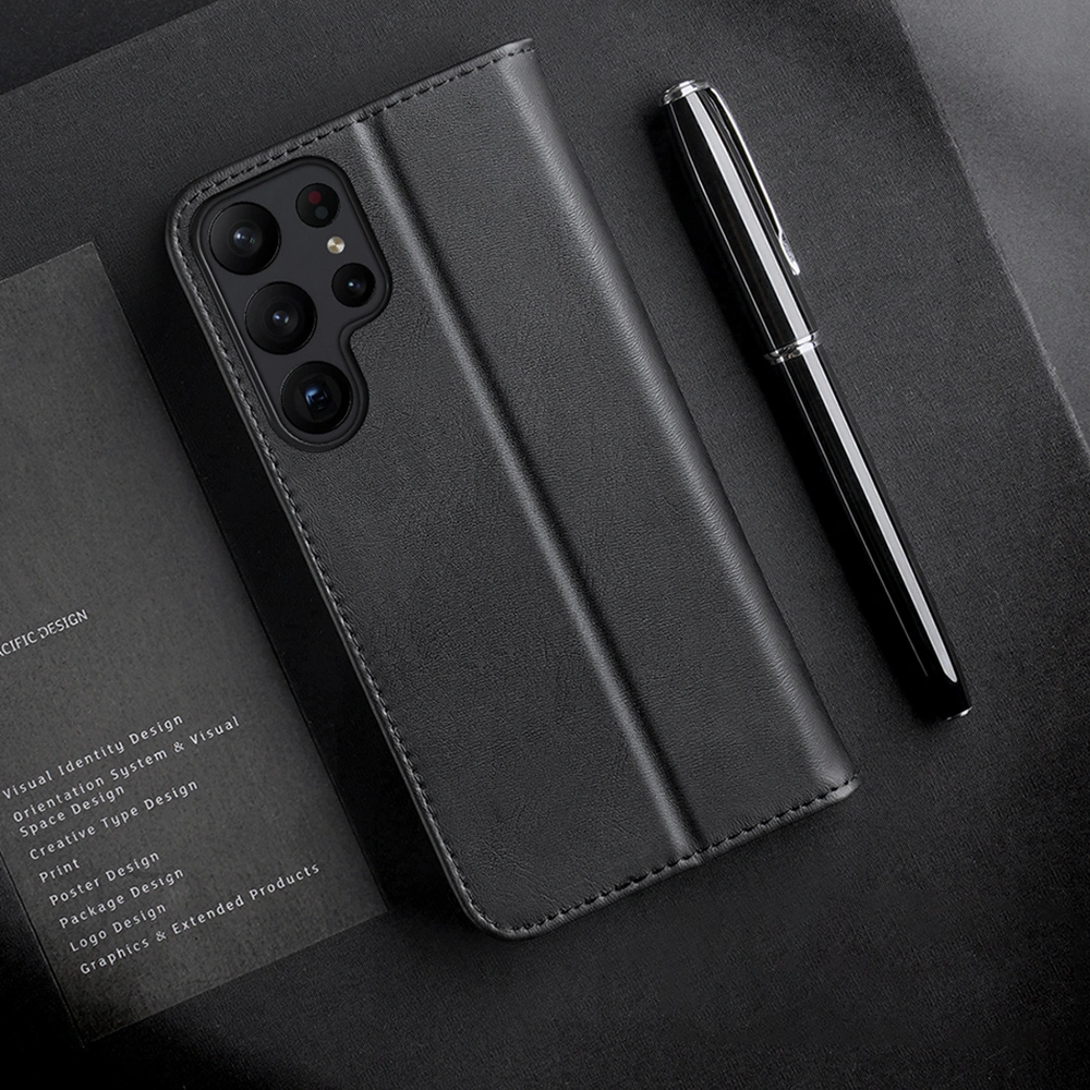 Etui Dux Ducis Hivo Samsung Galaxy S23 Ultra brązowe