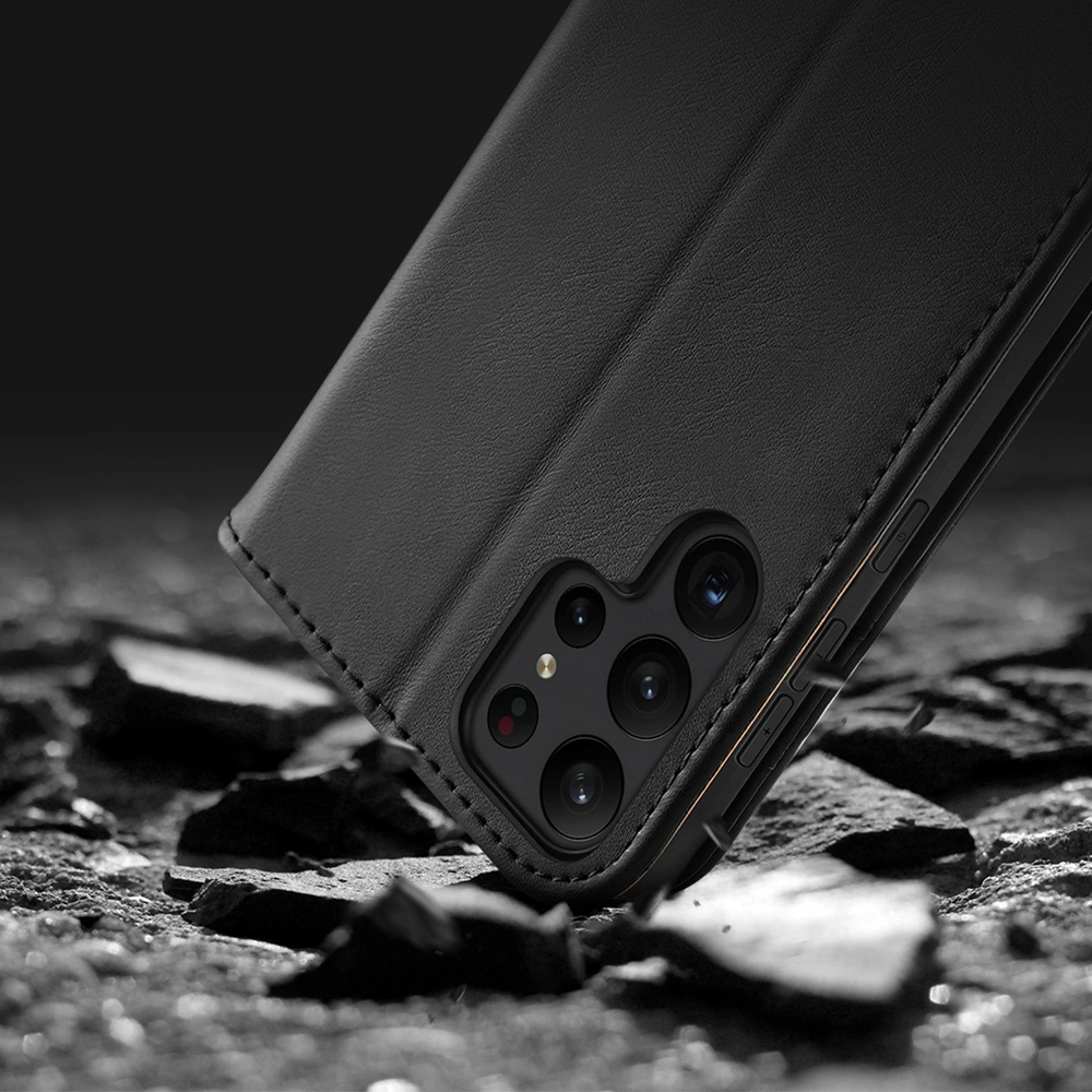 Etui Dux Ducis Hivo Samsung Galaxy S23 Ultra brązowe