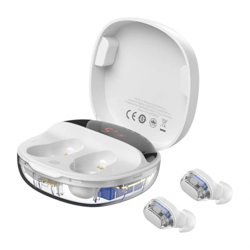 Buy Baseus Encok WM01 Plus TWS Earphones (white) - BSU3936 - {ean13} - Home Screen Store Europe