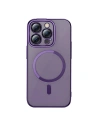 Set Case + Glas Baseus Glitter MagSafe Apple iPhone 14 Pro (lila)