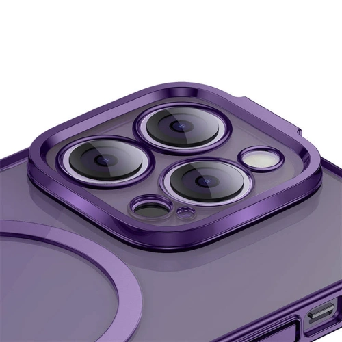 Buy Baseus Glitter MagSafe Case + Glass Apple iPhone 14 Pro Max (purple) - BSU3942 - {ean13} - Home Screen Store Europe
