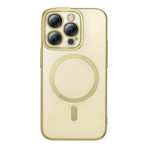 Kup Hülle + Glas Set Baseus Glitter MagSafe Apple iPhone 14 Pro Max (golden) - BSU3943 - {ean13} - Sklep Home Screen