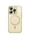 Set husă + sticlă Baseus Glitter MagSafe Apple iPhone 14 Pro Max (aurii)