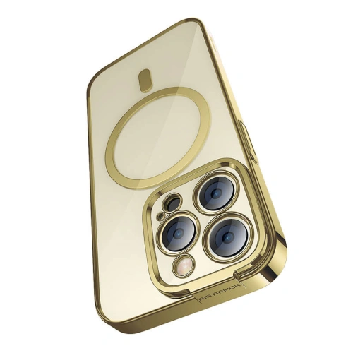 Kup Hülle + Glas Set Baseus Glitter MagSafe Apple iPhone 14 Pro Max (golden) - BSU3943 - {ean13} - Sklep Home Screen
