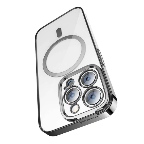 Kup Etui-Set + Glas Baseus Glitter MagSafe Apple iPhone 14 Pro (silber) - BSU3945 - {ean13} - Sklep Home Screen