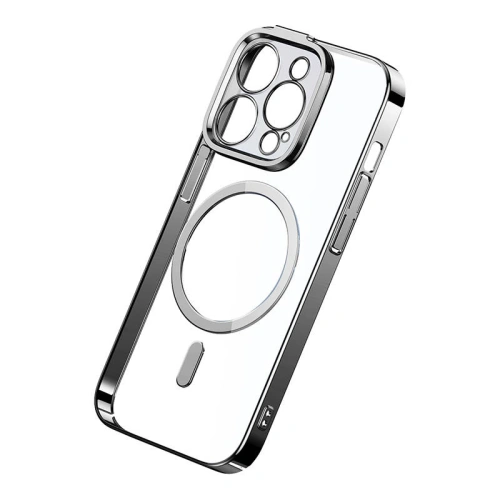 Kup Etui-Set + Glas Baseus Glitter MagSafe Apple iPhone 14 Pro (silber) - BSU3945 - {ean13} - Sklep Home Screen