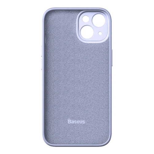 Buy Baseus Liquid Silica Gel Case + Glass Apple iPhone 14 (lavender) - BSU3947 - {ean13} - Home Screen Store Europe