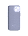 Buy Baseus Liquid Silica Gel Case + Glass Apple iPhone 14 (lavender) - BSU3947 - {ean13} - Home Screen Store Europe
