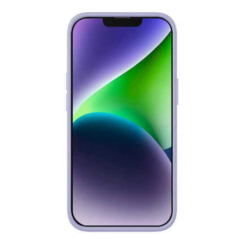 Buy Baseus Liquid Silica Gel Case + Glass Apple iPhone 14 (lavender) - BSU3947 - {ean13} - Home Screen Store Europe