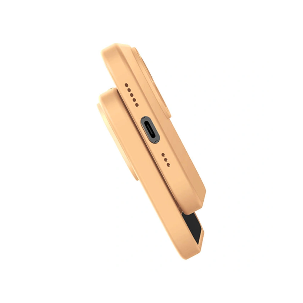 Zestaw etui + szkło Baseus Liquid Silica Gel Apple iPhone 14 (żółte)