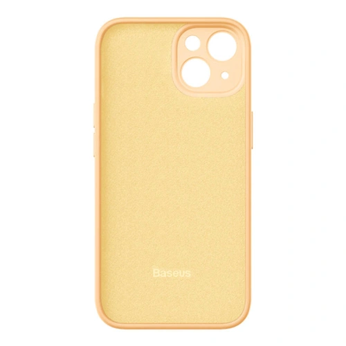 Buy Baseus Liquid Silica Gel Case + Glass Apple iPhone 14 (yellow) - BSU3948 - {ean13} - Home Screen Store Europe