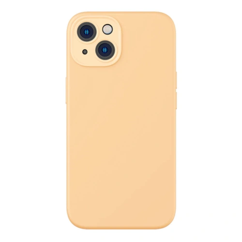 Buy Baseus Liquid Silica Gel Case + Glass Apple iPhone 14 Plus / 15 Plus (yellow) - BSU3949 - {ean13} - Home Screen Store Europe