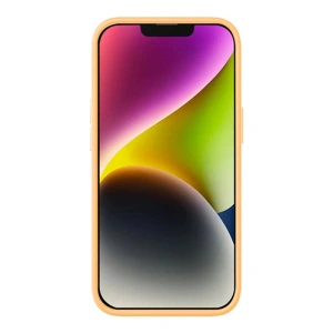 Zestaw etui + szkło Baseus Liquid Silica Gel Apple iPhone 14 Plus / 15 Plus (żółte)