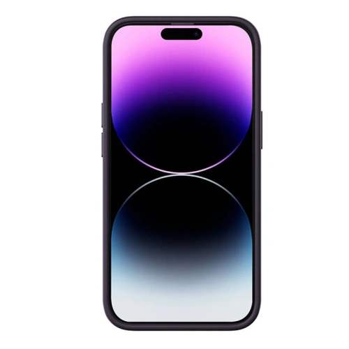Buy Baseus Liquid Silica Gel Case + Glass Apple iPhone 14 Pro (purple) - BSU3950 - {ean13} - Home Screen Store Europe
