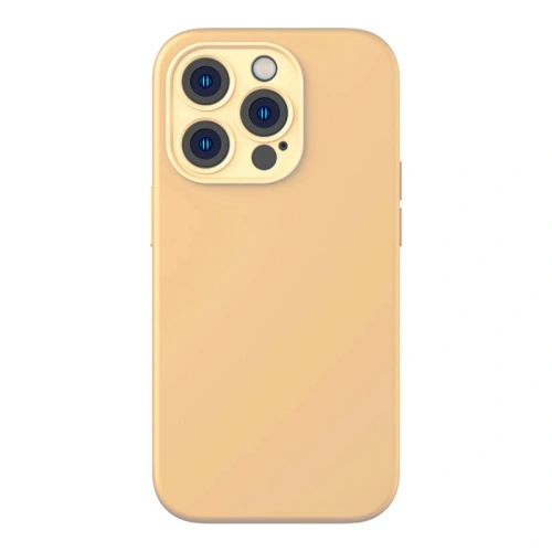Buy Baseus Liquid Silica Gel Case + Glass Apple iPhone 14 Pro (yellow) - BSU3951 - {ean13} - Home Screen Store Europe