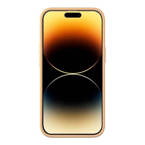 Buy Baseus Liquid Silica Gel Case + Glass Apple iPhone 14 Pro (yellow) - BSU3951 - {ean13} - Home Screen Store Europe