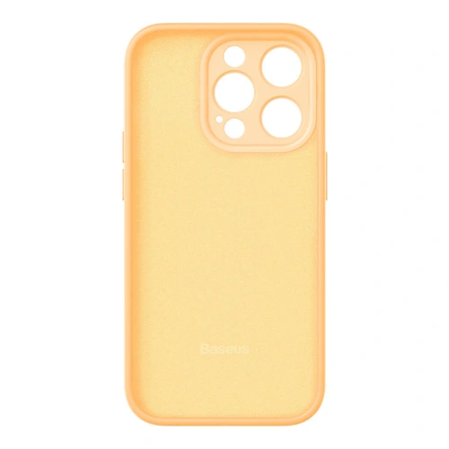 Buy Baseus Liquid Silica Gel Case + Glass Apple iPhone 14 Pro (yellow) - BSU3951 - {ean13} - Home Screen Store Europe