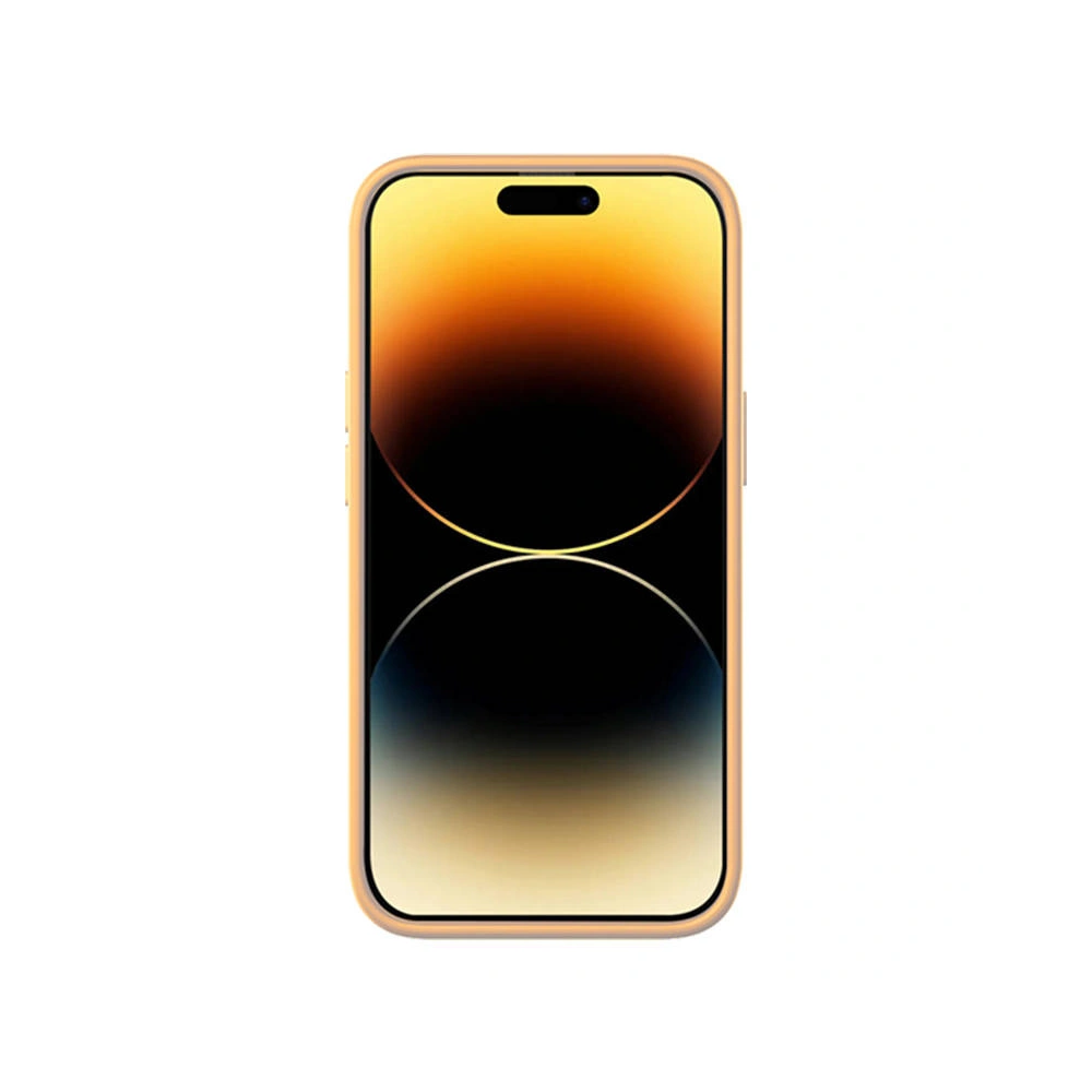 Zestaw etui + szkło Baseus Liquid Silica Gel Apple iPhone 14 Pro Max (żółte)