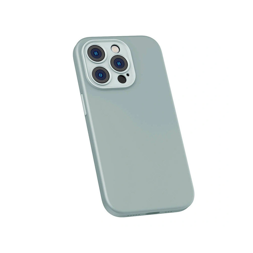 Zestaw etui + szkło Baseus Liquid Silica Gel Apple iPhone 14 Pro Max (zielone)