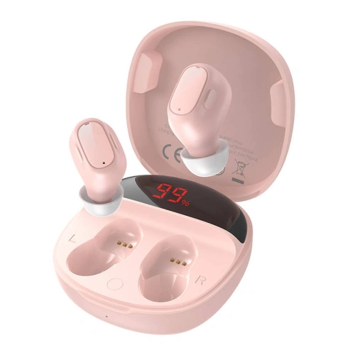 Buy Baseus Encok WM01 Plus TWS Earphones (pink) - BSU3958 - {ean13} - Home Screen Store Europe