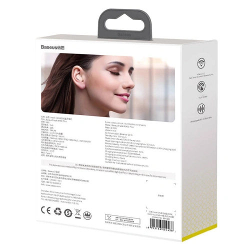 Buy Baseus Encok WM01 Plus TWS Earphones (pink) - BSU3958 - {ean13} - Home Screen Store Europe