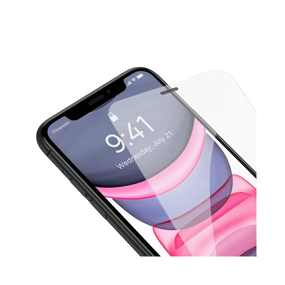 Szkło hartowane Baseus Crystal 0.3mm Apple iPhone 11/XR [2 PACK]