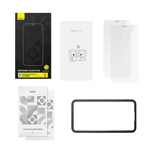 Kup Gehärtetes Glas Baseus Crystal 0.3mm Apple iPhone 11/XR [2 PACK] - BSU3959 - {ean13} - Sklep Home Screen