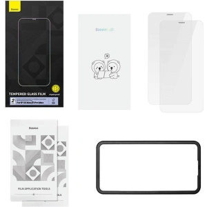 Kup Szkło hartowane Baseus Crystal 0.3mm Apple iPhone 11 Pro Max/XS Max [2 PACK] - BSU3960 - {ean13} - Sklep Home Screen
