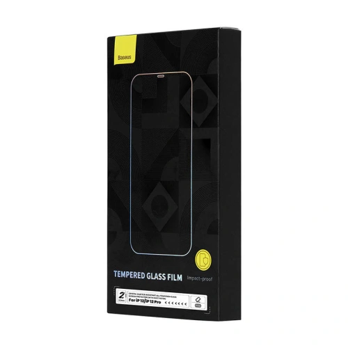 Kup Szkło hartowane Baseus Crystal 0.3mm Apple iPhone 12/12 Pro [2 PACK] - BSU3963 - {ean13} - Sklep Home Screen