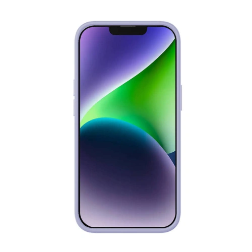 Buy Baseus Liquid Silica Gel Case + Glass Apple iPhone 14 Plus / 15 Plus (lavender) - BSU3967 - {ean13} - Home Screen Store Europe