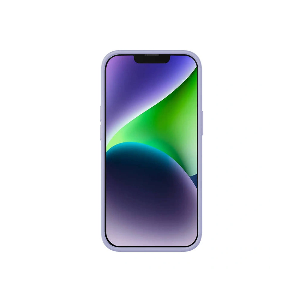 Zestaw etui + szkło Baseus Liquid Silica Gel Apple iPhone 14 Plus / 15 Plus (lawendowe)