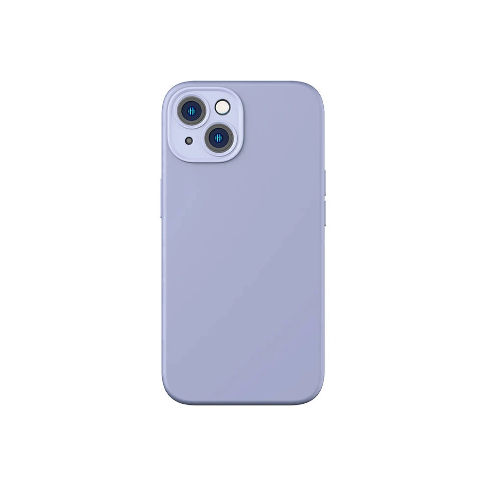 Zestaw etui + szkło Baseus Liquid Silica Gel Apple iPhone 14 Plus / 15 Plus (lawendowe)