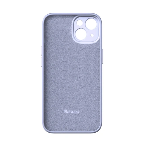 Kup Set mit Hülle + Glas Baseus Liquid Silica Gel für Apple iPhone 14 Plus / 15 Plus (lavendel) - BSU3967 - {ean13} - Sklep Home Screen