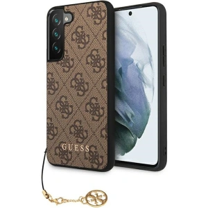 Kup Case Guess GUHCS23SGF4GBR Samsung Galaxy S23 braun/brown Hardcase 4G Charms Collection - GUE2365 - {ean13} - Sklep Home Screen