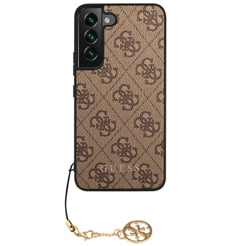 Kup Etui Guess GUHCS23SGF4GBR Samsung Galaxy S23 brązowy/brown hardcase 4G Charms Collection - GUE2365 - {ean13} - Sklep Home Screen