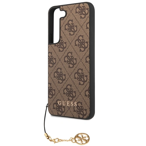 Kup Etui Guess GUHCS23SGF4GBR Samsung Galaxy S23 brązowy/brown hardcase 4G Charms Collection - GUE2365 - {ean13} - Sklep Home Screen
