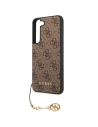 Kup Etui Guess GUHCS23SGF4GBR Samsung Galaxy S23 brązowy/brown hardcase 4G Charms Collection - GUE2365 - {ean13} - Sklep Home Screen