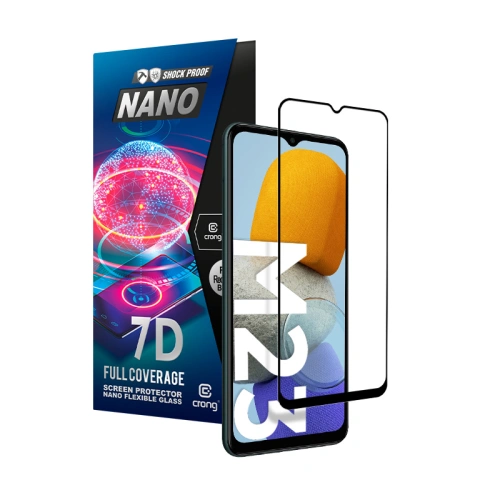 Kup Hybriertes Glas Crong 7D Nano Flexibles Glas Samsung Galaxy M23 5G - CRG569 - {ean13} - Sklep Home Screen