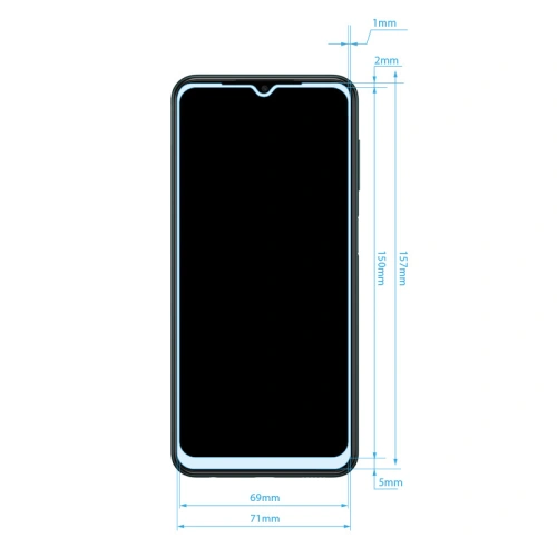 Kup Hybriertes Glas Crong 7D Nano Flexibles Glas Samsung Galaxy M23 5G - CRG569 - {ean13} - Sklep Home Screen