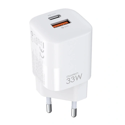Buy Choetech PD5006 Wall Charger, 33W (white) - CHT15 - {ean13} - Home Screen Store Europe