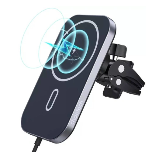 Kup Auto-Halterung mit drahtlosem Ladegerät Choetech T200-f (schwarz) - CHT16 - {ean13} - Sklep Home Screen