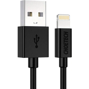 Buy Choetech IP0026 USB-A/Lightning Cable 1.2m (black) - CHT19 - {ean13} - Home Screen Store Europe