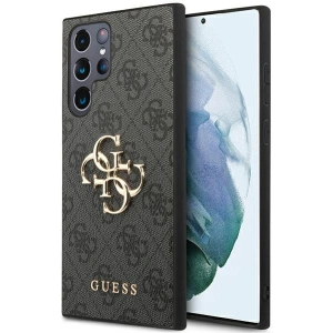 Kup Etui Guess GUHCS23L4GMGGR Samsung Galaxy S23 Ultra šedé/grey hardcase 4G Big Metal Logo - GUE2366 - {ean13} - Sklep Home Screen
