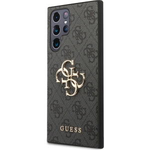 Kup Etui Guess GUHCS23L4GMGGR Samsung Galaxy S23 Ultra šedé/grey hardcase 4G Big Metal Logo - GUE2366 - {ean13} - Sklep Home Screen