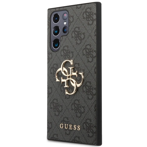Kup Etui Guess GUHCS23L4GMGGR Samsung Galaxy S23 Ultra szary/grey hardcase 4G Big Metal Logo - GUE2366 - {ean13} - Sklep Home Screen