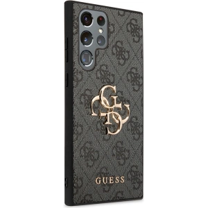 Kup Etui Guess GUHCS23L4GMGGR Samsung Galaxy S23 Ultra šedé/grey hardcase 4G Big Metal Logo - GUE2366 - {ean13} - Sklep Home Screen