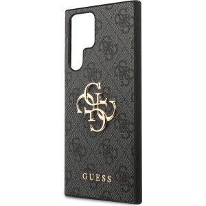 Kup Etui Guess GUHCS23L4GMGGR Samsung Galaxy S23 Ultra gri/grey hardcase 4G Big Metal Logo - GUE2366 - {ean13} - Sklep Home Screen